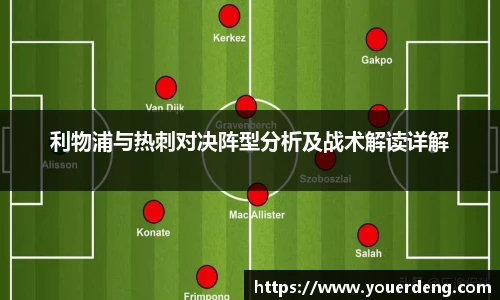 利物浦与热刺对决阵型分析及战术解读详解